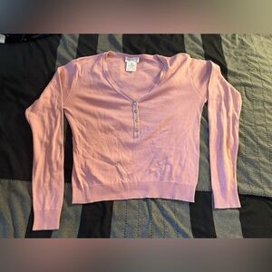 Agnes B pink sweater